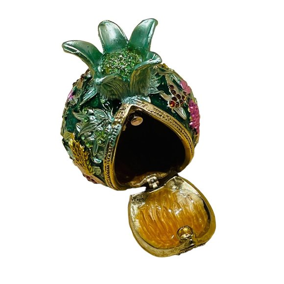 Jewelry Box Pineapple Collectible Figurines Multicolored 3" to 4" inches - Picture 6 of 8